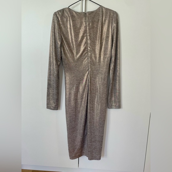 Silver bodycon Vince Camuto dress - Picture 4 of 5